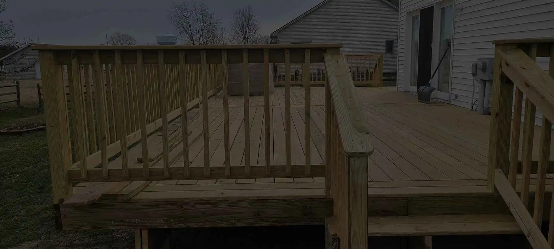 Deck constructed by KNU Services