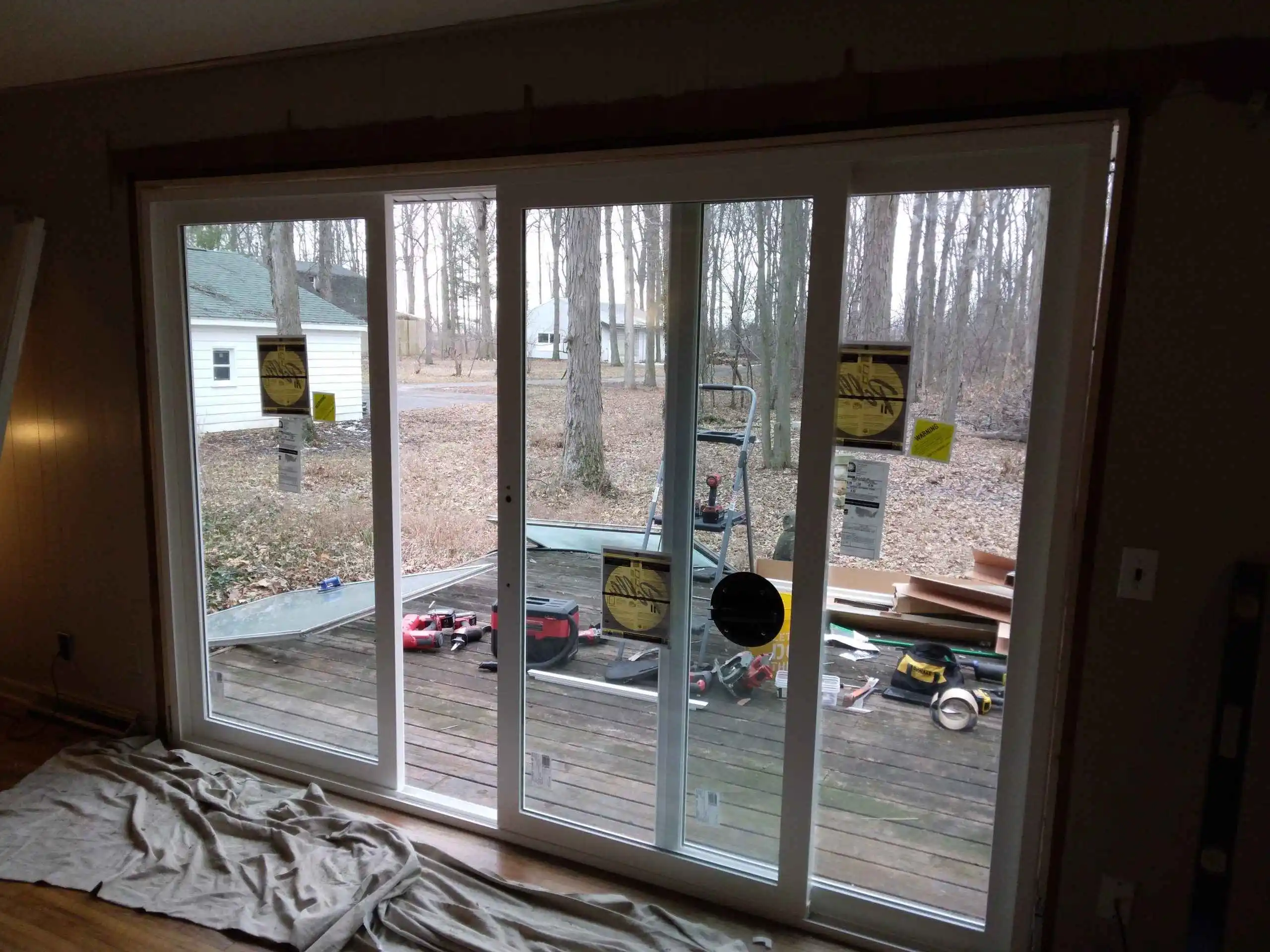 Residential windows installed by KNU Services